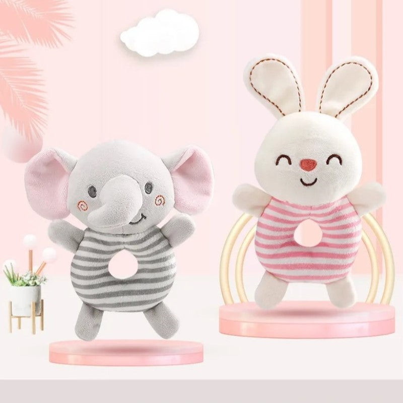 Chocalho de Pelúcia para Bebê Bichinhos