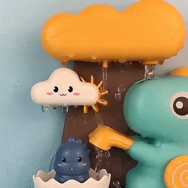 Dinossauro Brinquedo para Banho Infantil - Infinito do Amor