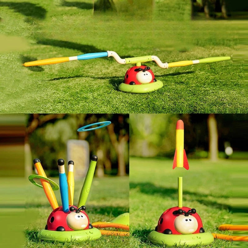 Joaninha 3 em 1 Brinquedo Multifuncional para Crianças