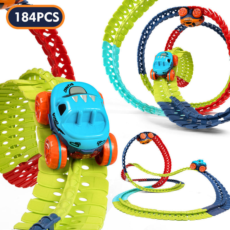 Hard Whells - Pista de Corrida Infantil Flexível de Alta Velocidade