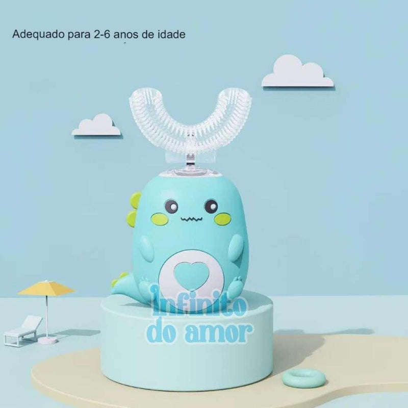 Escova de Dentes Infantil 360 Elétrica - Infinito do Amor