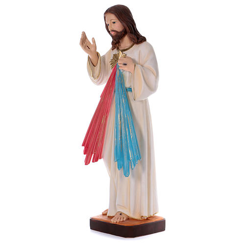 Imagem Cristo Misericordioso gesso nacarado