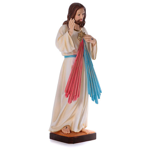 Imagem Cristo Misericordioso gesso nacarado