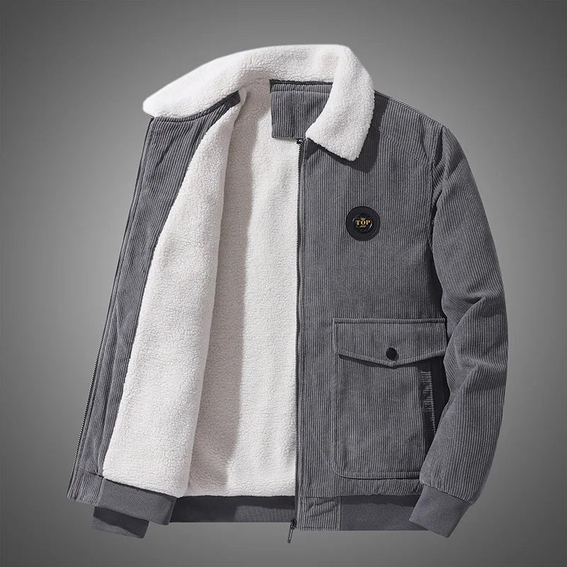 Jaqueta Masculina de Veludo Romenzi RZ203