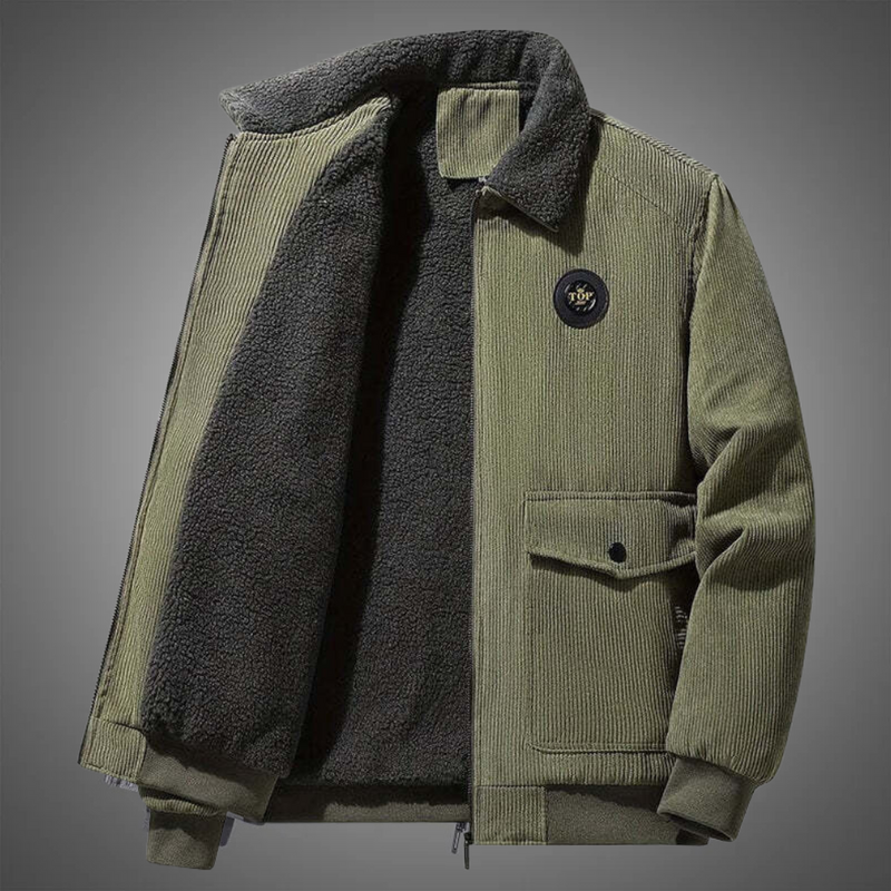 Jaqueta Masculina de Veludo Romenzi RZ203