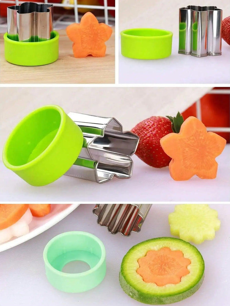Kit Forminhas Corta Sanduíches e Frutas c/ 43 peças - Infinito do Amor