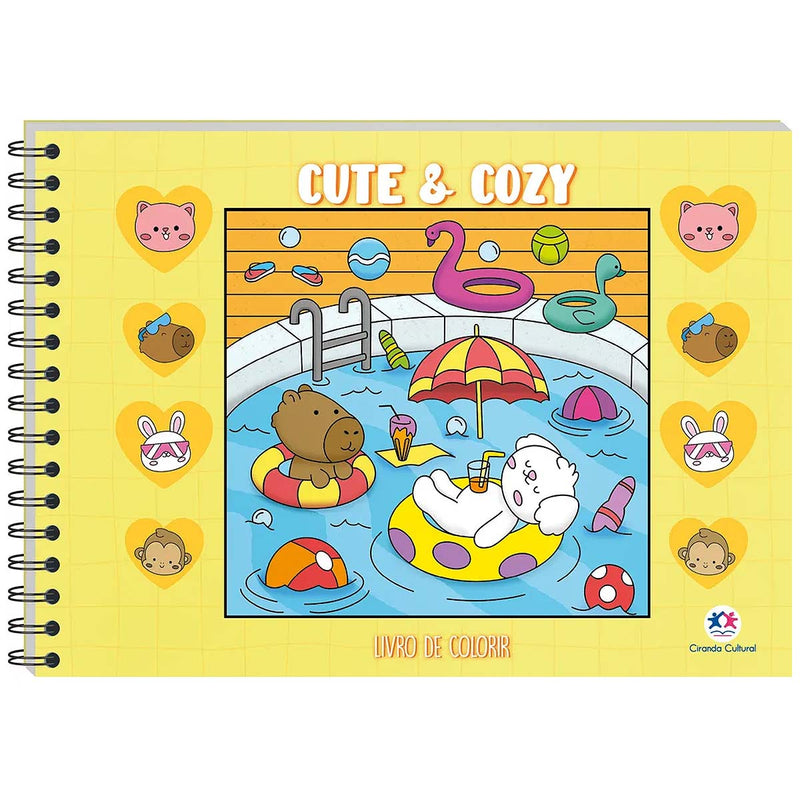 Kit 2 Livros para colorir Bobbie Goods e marcadores permanentes c/60 unidades