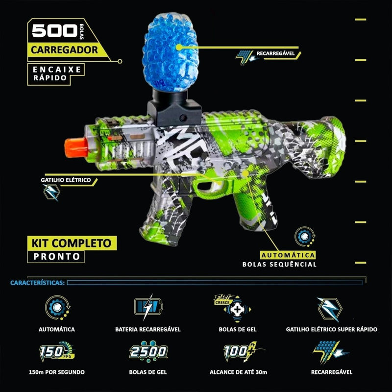 Lançador OrbiGel M4 - Verde - (PROMOÇÃO 2025)