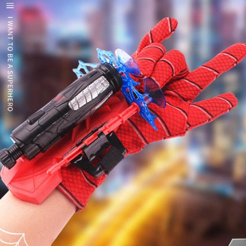 Luva do Homem Aranha - Lança Teias - Infinito do Amor