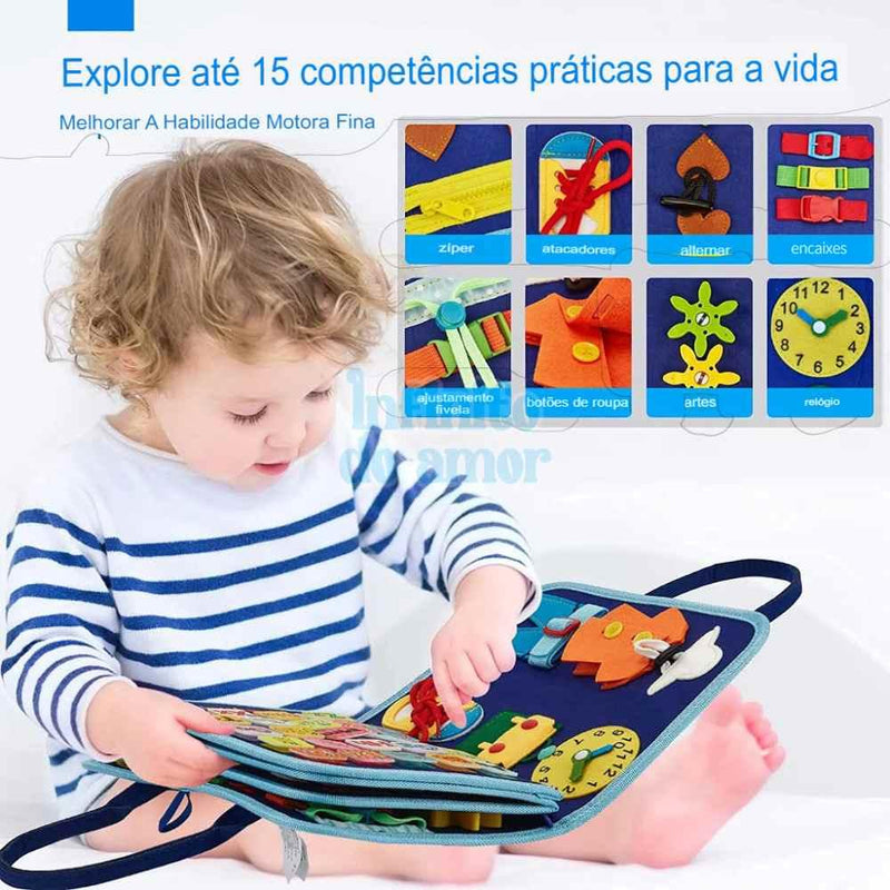 Maleta Sensorial Montessori Versão Natureza - Infinito do Amor