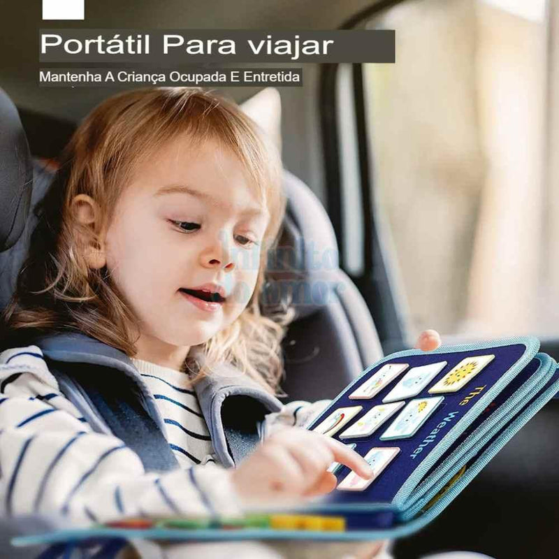 Maleta Sensorial Montessori Versão Natureza - Infinito do Amor