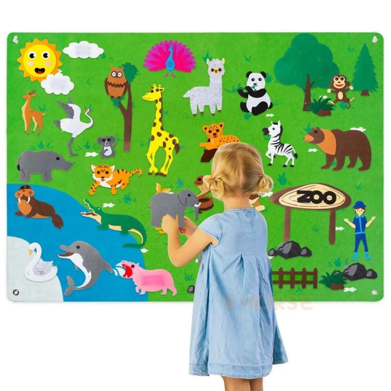 Mural Criativo Montessori Temático - Infinito do Amor