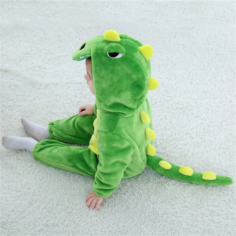 Macacão Infantil Fantasia de Dinossauro