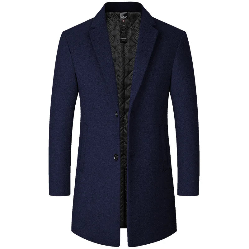 Sobretudo Masculino de Lã Grife Romenzi RZ098