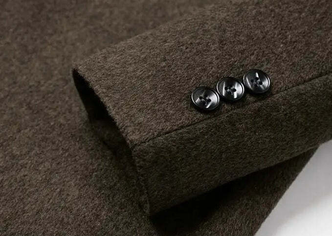 Sobretudo Masculino de Lã Grife Romenzi RZ098