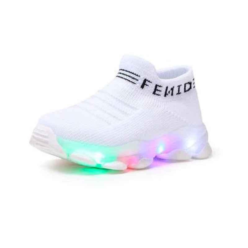 Tênis Infantil Com LED Fenid - Infinito do Amor