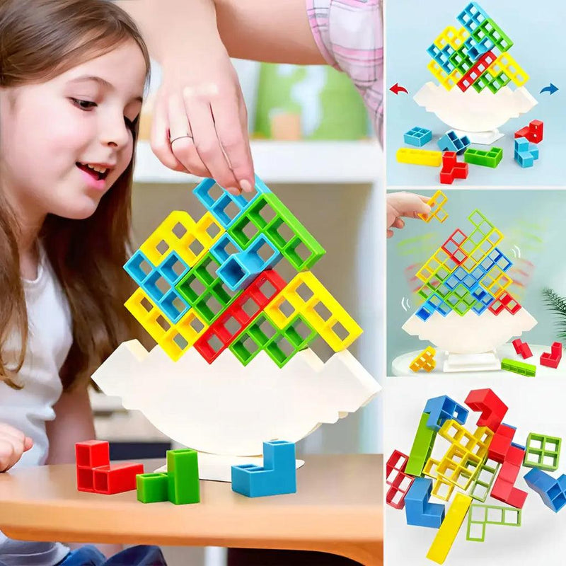 Tetris 3D Torre de Equilíbrio TetraTower - Infinito do Amor