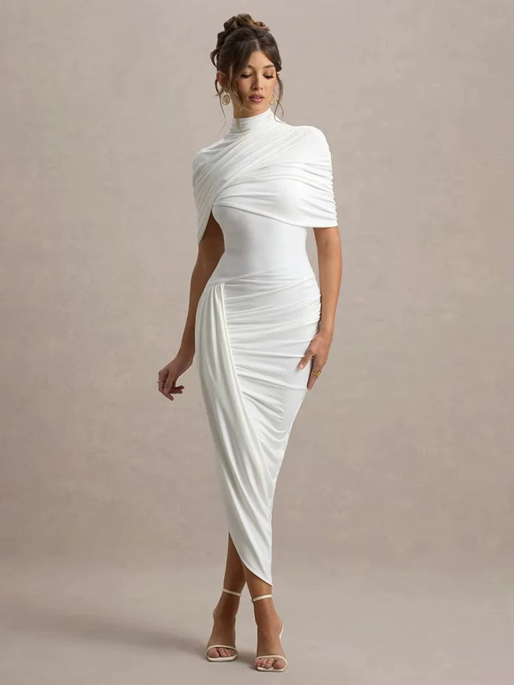Vestido Longo Assimétrico Modern Lyra