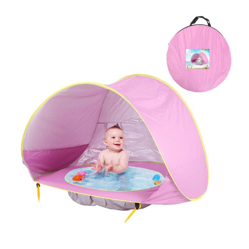Barraca com Piscina e Proteção UV Infantil - Infinito do Amor