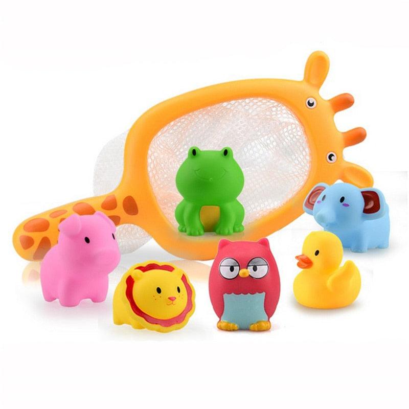 Bebê Pescador - Brinquedo para banho (7 pcs) - Infinito do Amor
