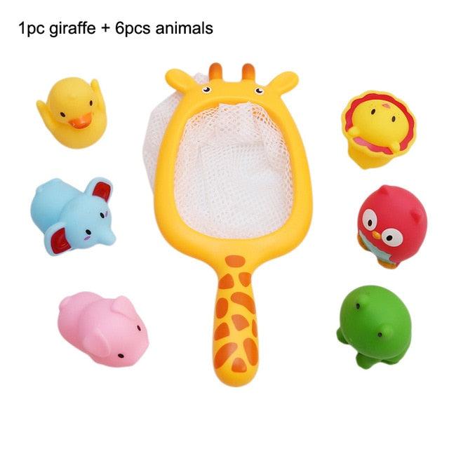 Bebê Pescador - Brinquedo para banho (7 pcs) - Infinito do Amor