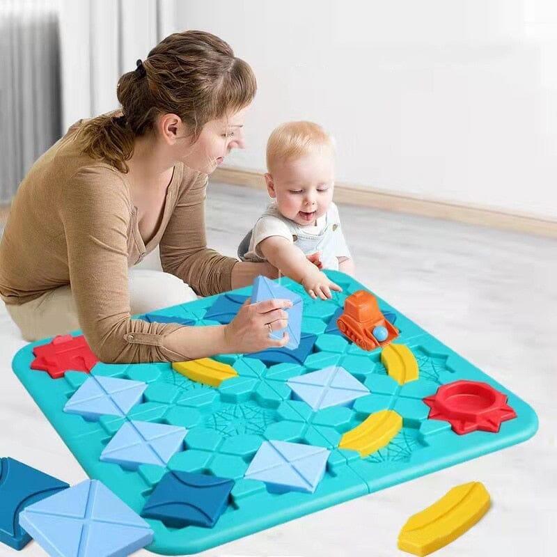 Brinquedo Educacional de Lógica para Crianças - CarTrack - Infinito do Amor