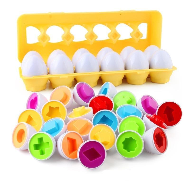 Eggs Puzzle - Reconhecimento de Formas - Infinito do Amor
