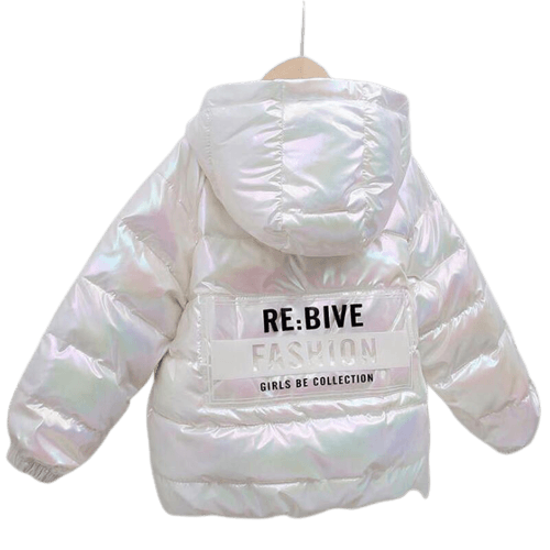 Jaqueta Puffer Infantil - Retrô Vibe - Infinito do Amor