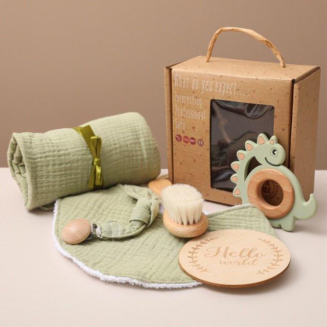 Kit de Presente de Boas Vindas Ao Recém Nascido 6 Peças - Infinito do Amor