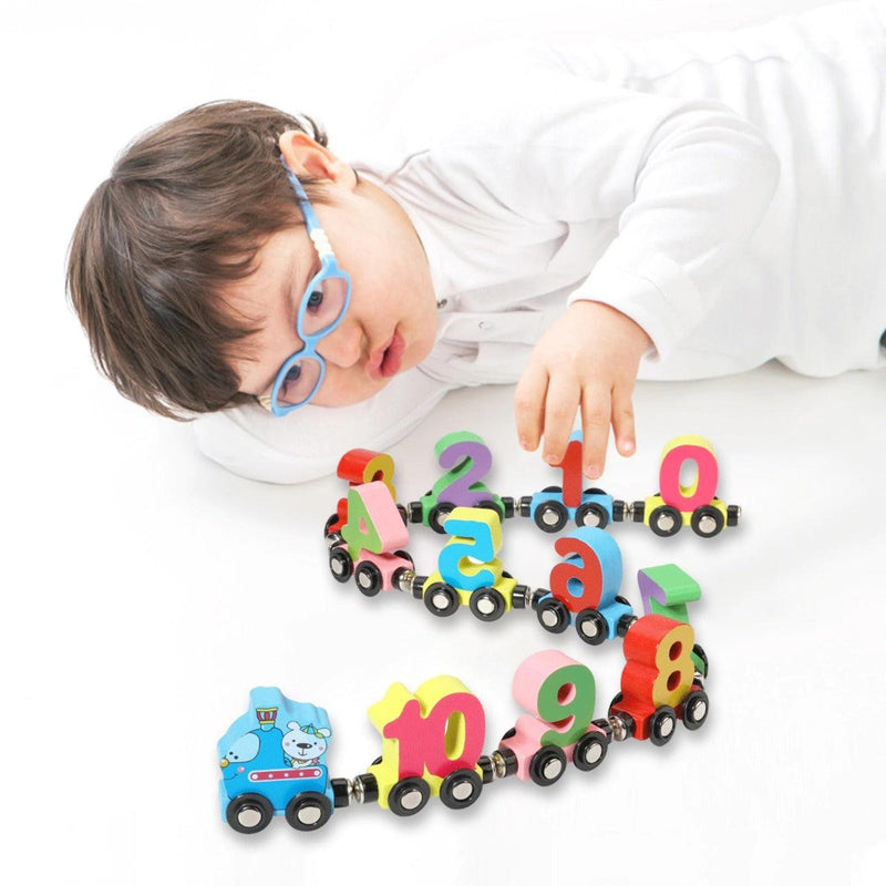 Kit de Trem Magnético com 11 peças Toy - Infinito do Amor