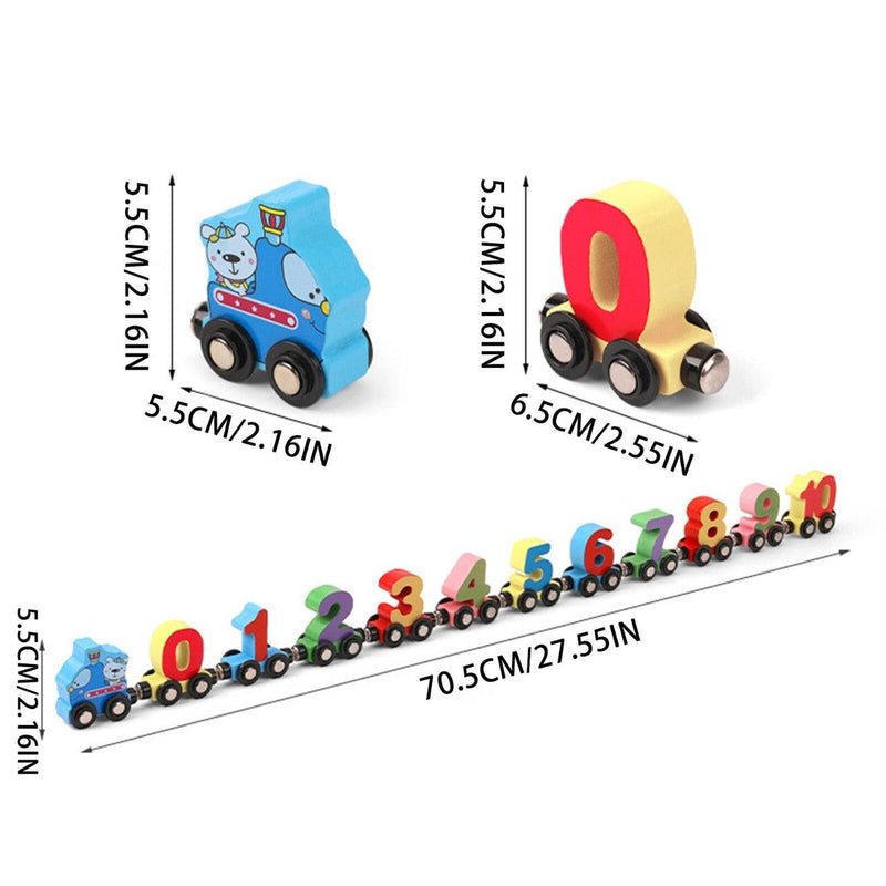 Kit de Trem Magnético com 11 peças Toy - Infinito do Amor