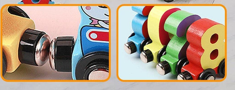 Kit de Trem Magnético com 11 peças Toy - Infinito do Amor