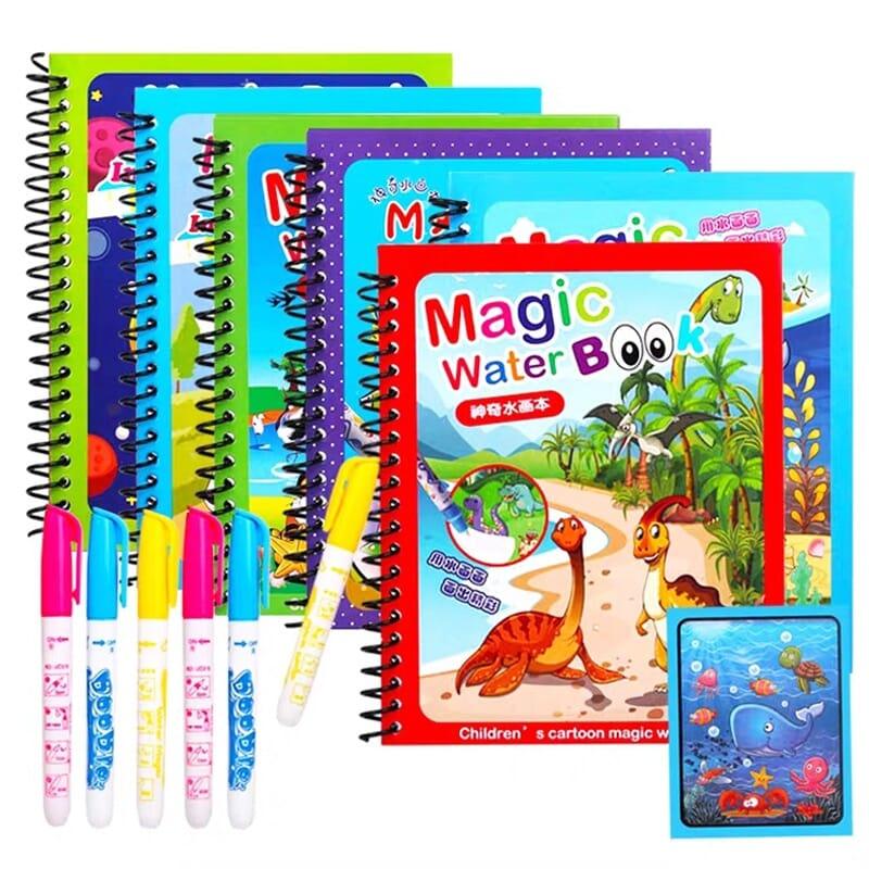 Livro de Colorir Magico - Magic Water Book - Infinito do Amor