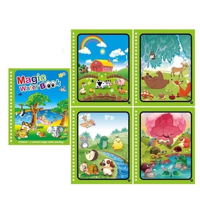 Livro de Colorir Magico - Magic Water Book - Infinito do Amor