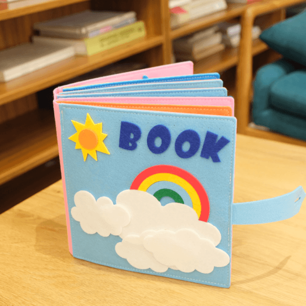 Livro Educativo Sensorial Montessori - EducaBook - Infinito do Amor