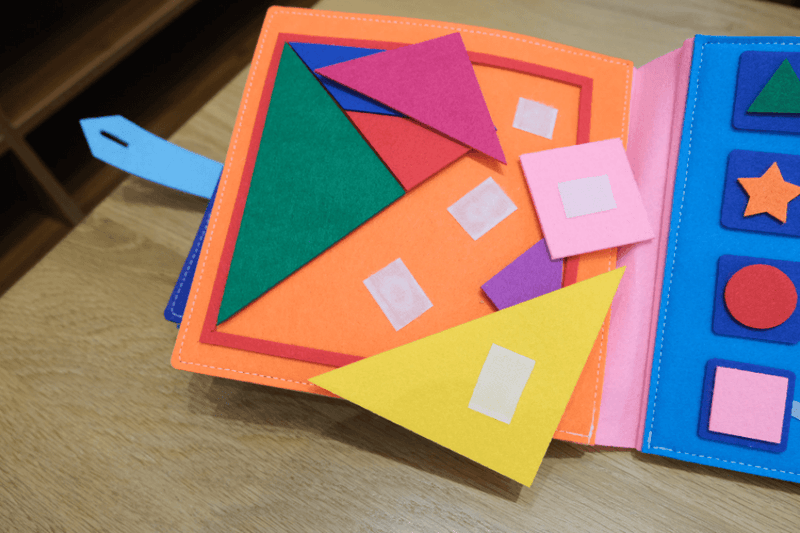 Livro Educativo Sensorial Montessori - EducaBook - Infinito do Amor