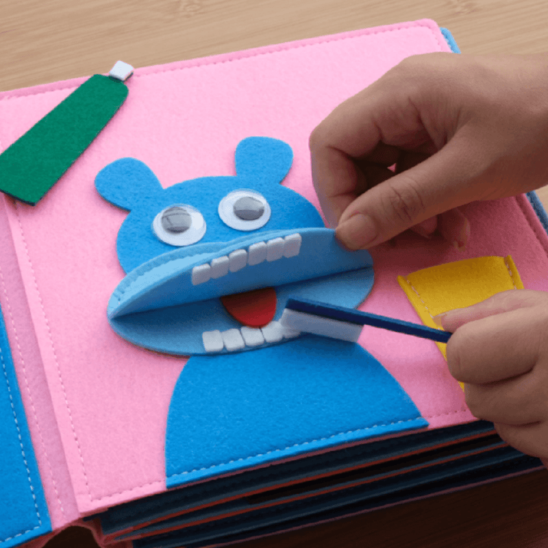 Livro Educativo Sensorial Montessori - EducaBook - Infinito do Amor