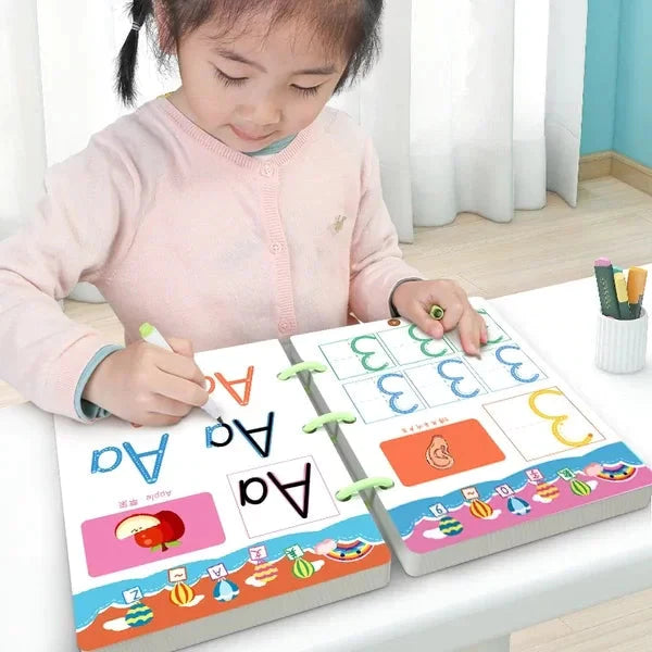 Livro Reutilizável Para Habilidades Motoras Finas - Educa Kids - Infinito do Amor