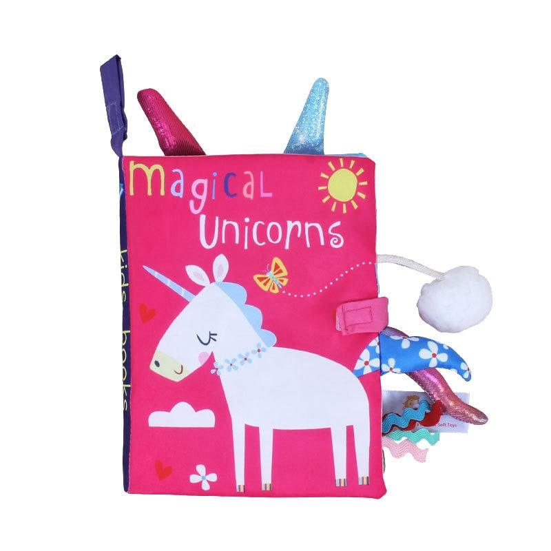Livro Sensorial em Tecido Cauda de Animais Montessori - Infinito do Amor