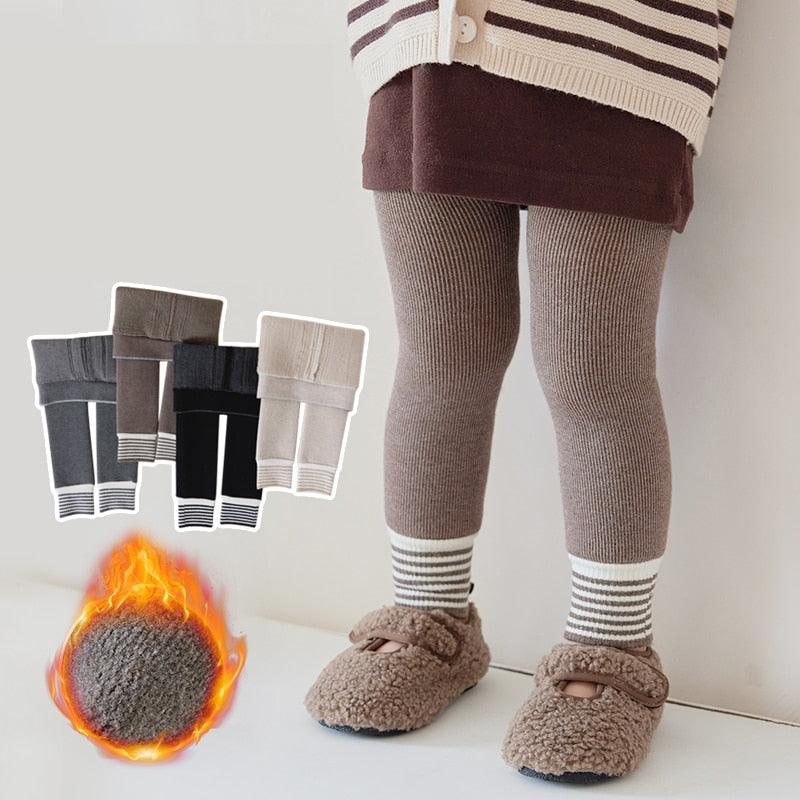 Meia-calça infantil peluciada unisex - Infinito do Amor