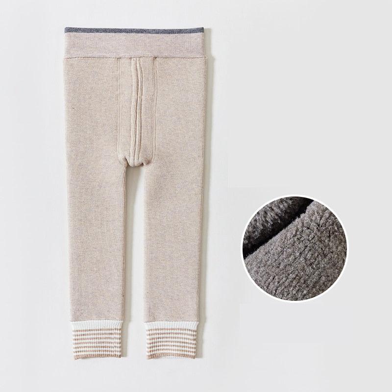 Meia-calça infantil peluciada unisex - Infinito do Amor