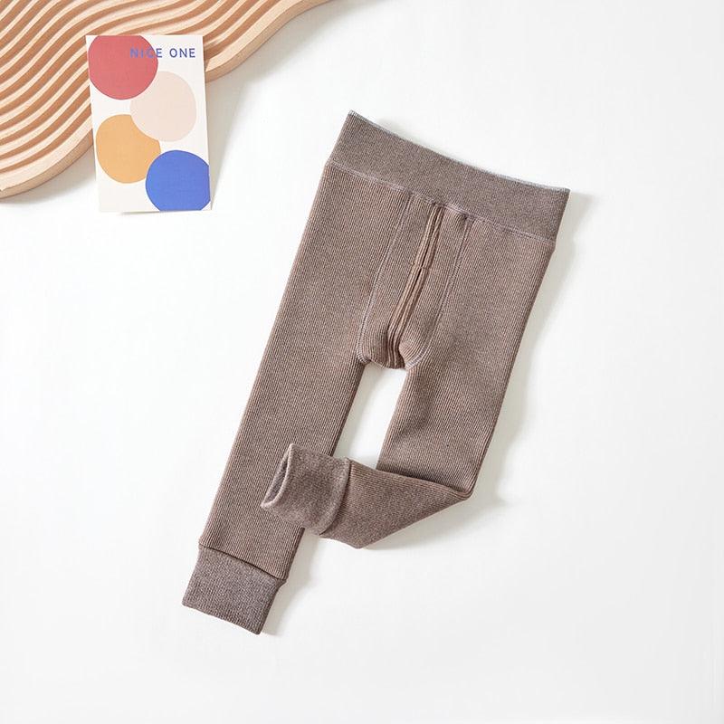 Meia-calça infantil peluciada unisex - Infinito do Amor