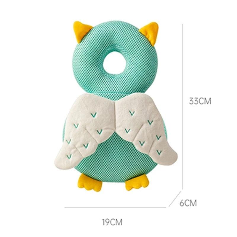 Mochila Anjo da Guarda Com Almofada - Protetor de cabeça e de quedas - Infinito do Amor