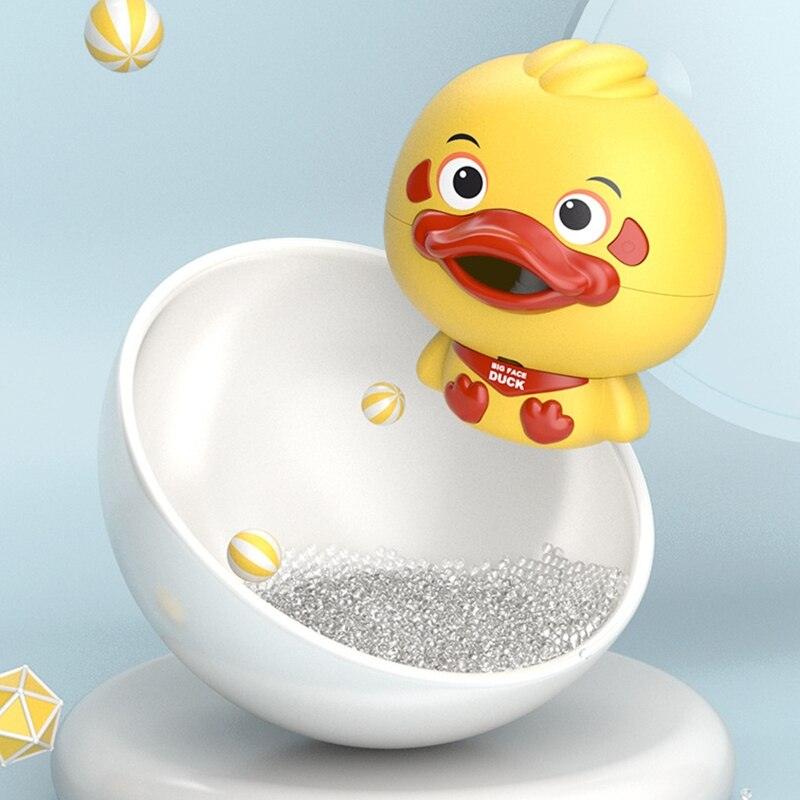 Pato Solta Bolhas Automático Com Música Para Banho Infantil - Infinito do Amor
