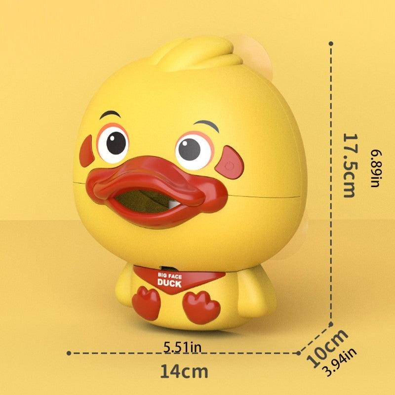 Pato Solta Bolhas Automático Com Música Para Banho Infantil - Infinito do Amor