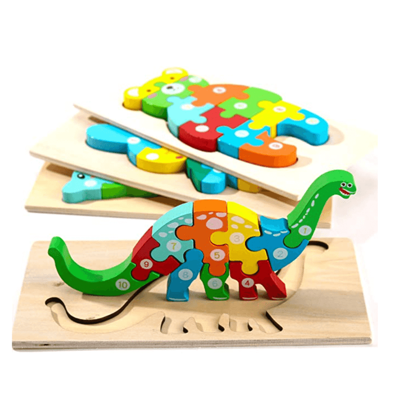 Quebra Cabeça Colorido Montessori - Infinito do Amor