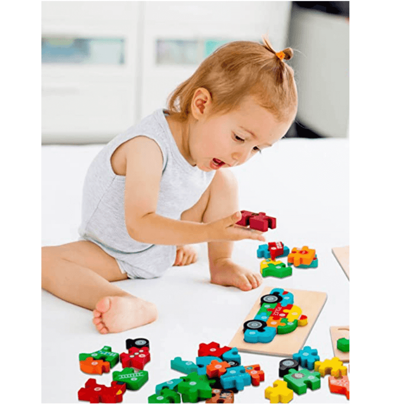 Quebra Cabeça Colorido Montessori - Infinito do Amor