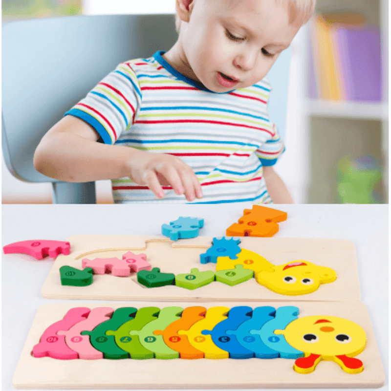 Quebra Cabeça Colorido Montessori - Infinito do Amor