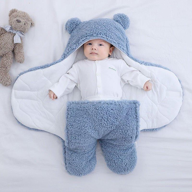 Saco de Dormir Peluciado para bebês - Antiarlégico - Infinito do Amor