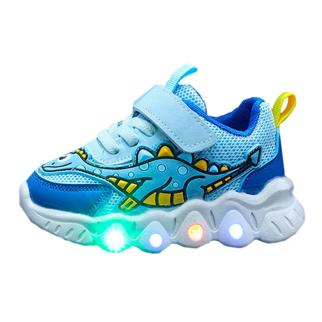 Tênis com LED infantil Dinossauro - Main Image